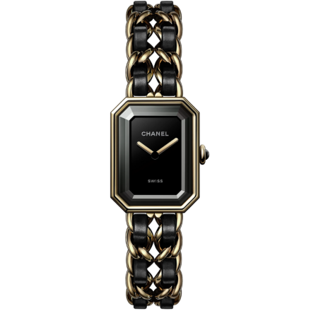 CHANEL Premier Edition Yellow Gold Black Lacquered Dial - H6951