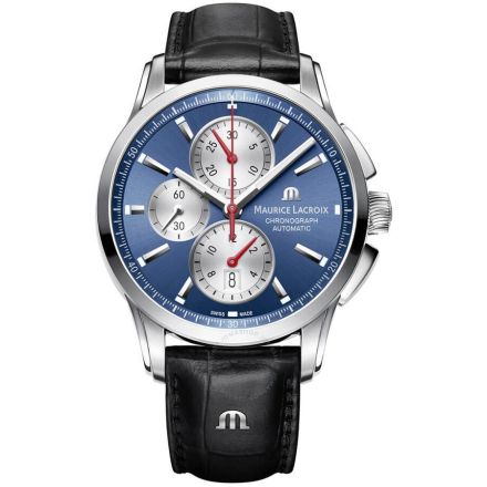 Maurice Lacroix Pontos Quartz Blue Dial Men's Watch