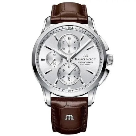 Maurice Lacroix Pontos Quartz White Dial Men's Watch