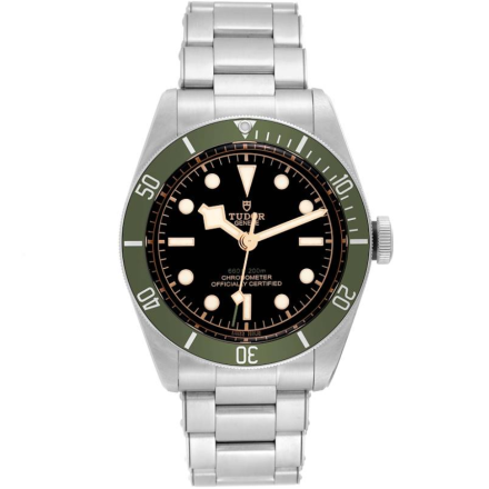 Tudor Pelagos Chronometer Automatic Green 41mm Steel Dial Men's Watch