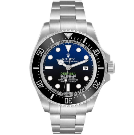 Replica Rolex Sea-Dweller Deepsea Cameron D-Blue 44mm Dial Steel Watch