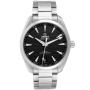 Omega Seamaster Aqua Terra Black 41mm Dial Mens Steel Watch 